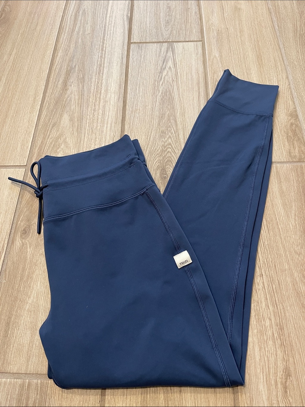 Vuori Daily High Rise Leggings 7/8 in Azure Blue Sz M VW323